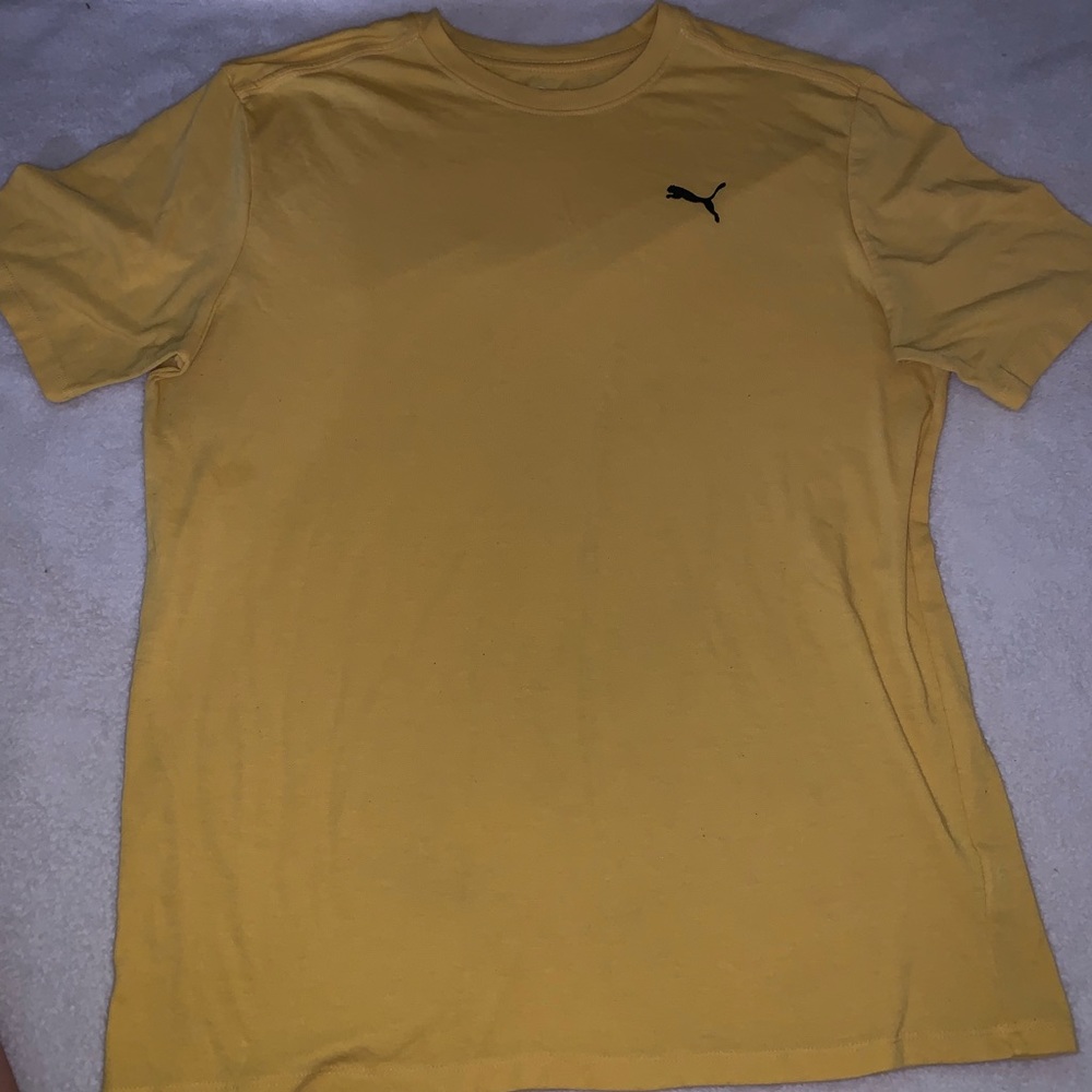 Yellow Puma Shirt